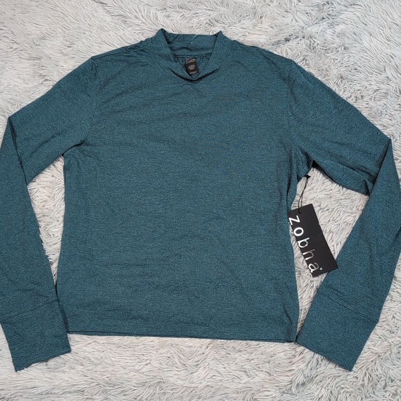 Zobha Shirt Womens XL Tee‎ Athletic Active Wear Casual Stretch Soft Comfort New - Picture 1 of 11